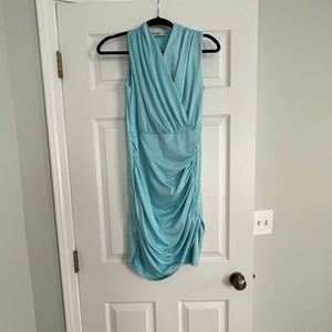 Size M Grace Karin light blue dress